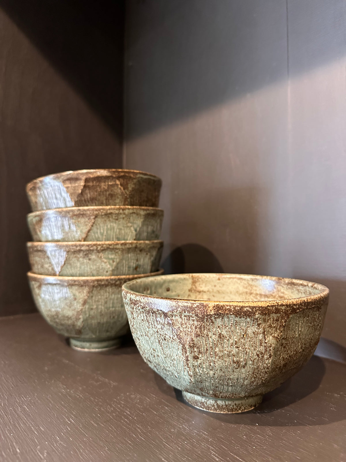 Rustic Textured Bowls