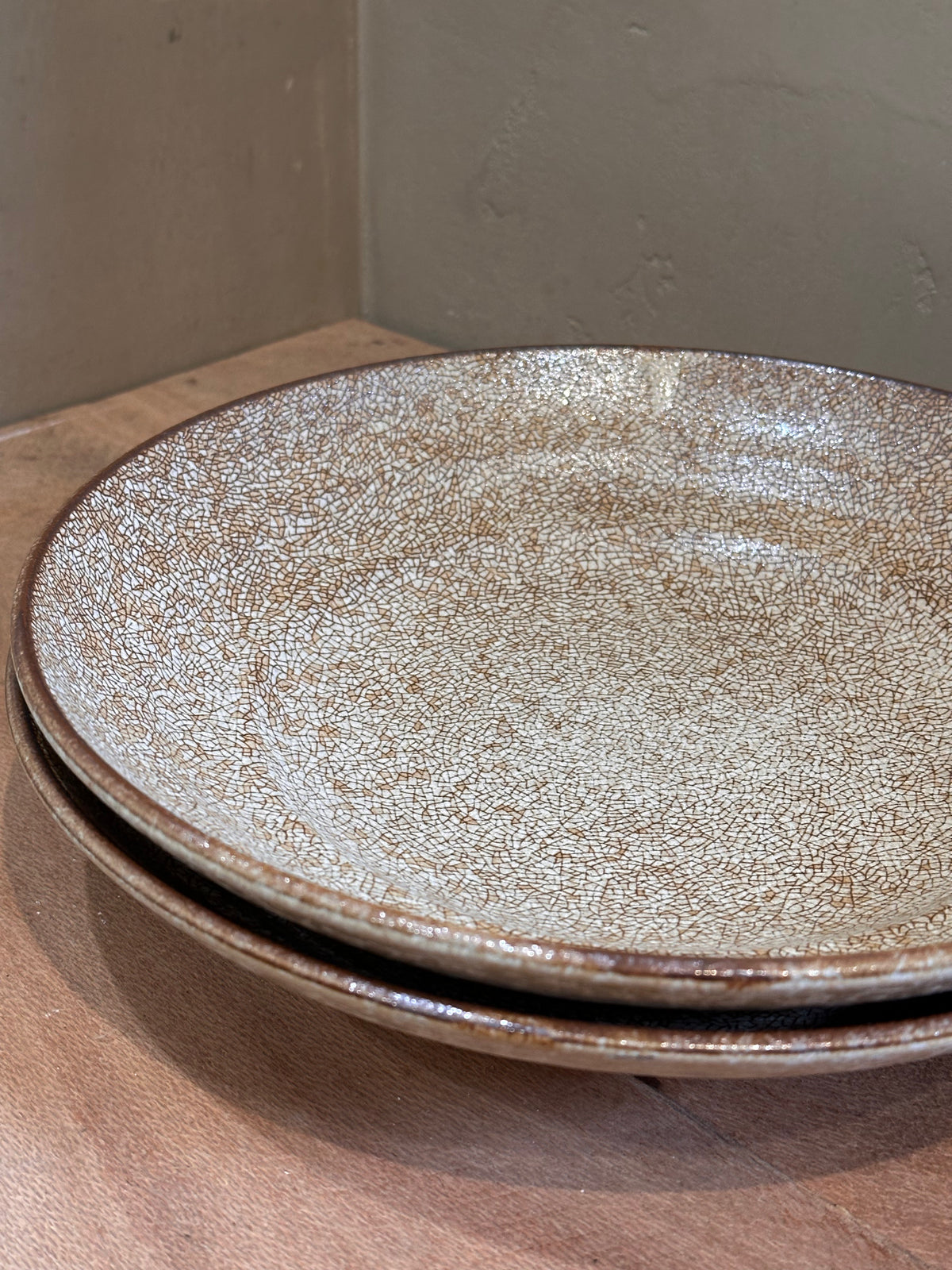 Crackle Serving Bowls