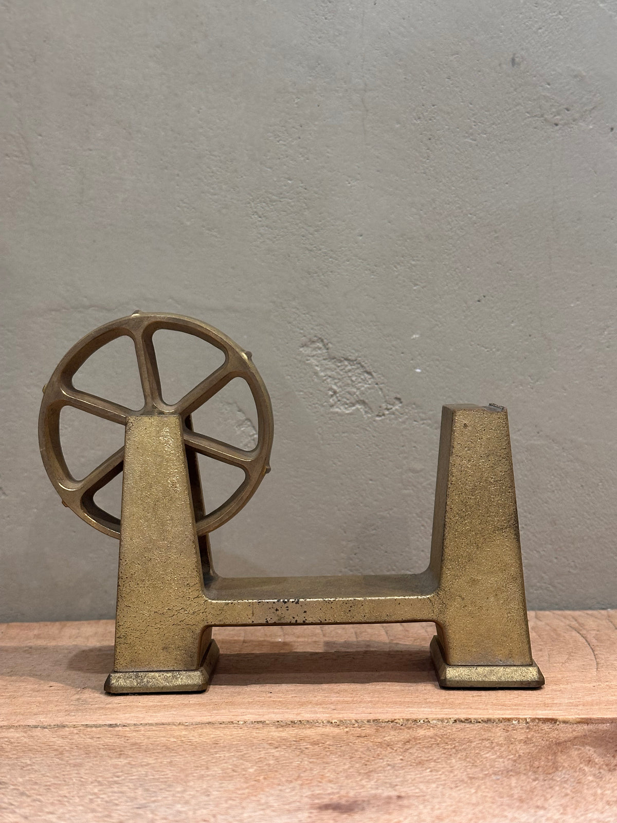 Brass Rustic Industrial Tape Holder