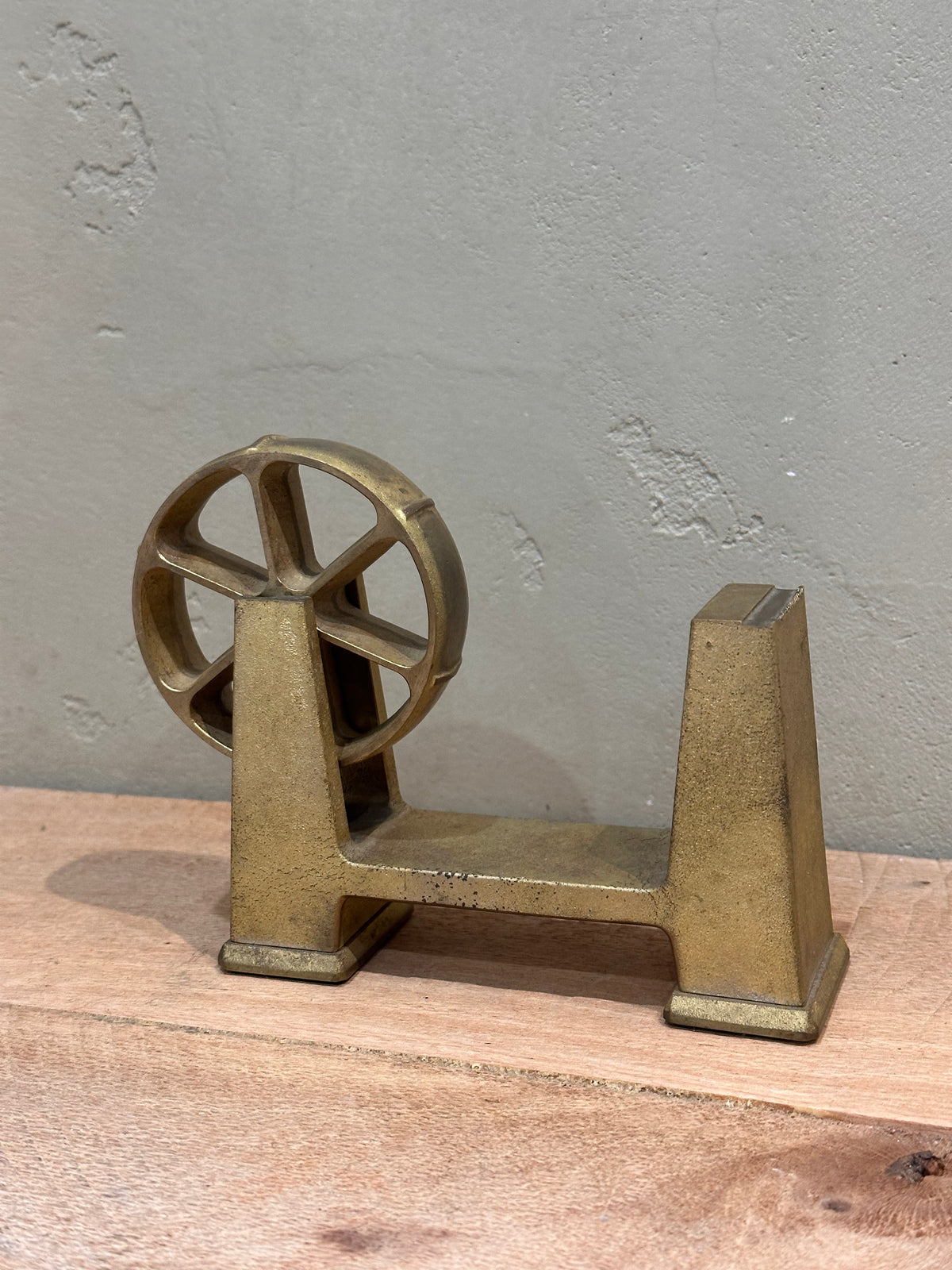 Brass Rustic Industrial Tape Holder