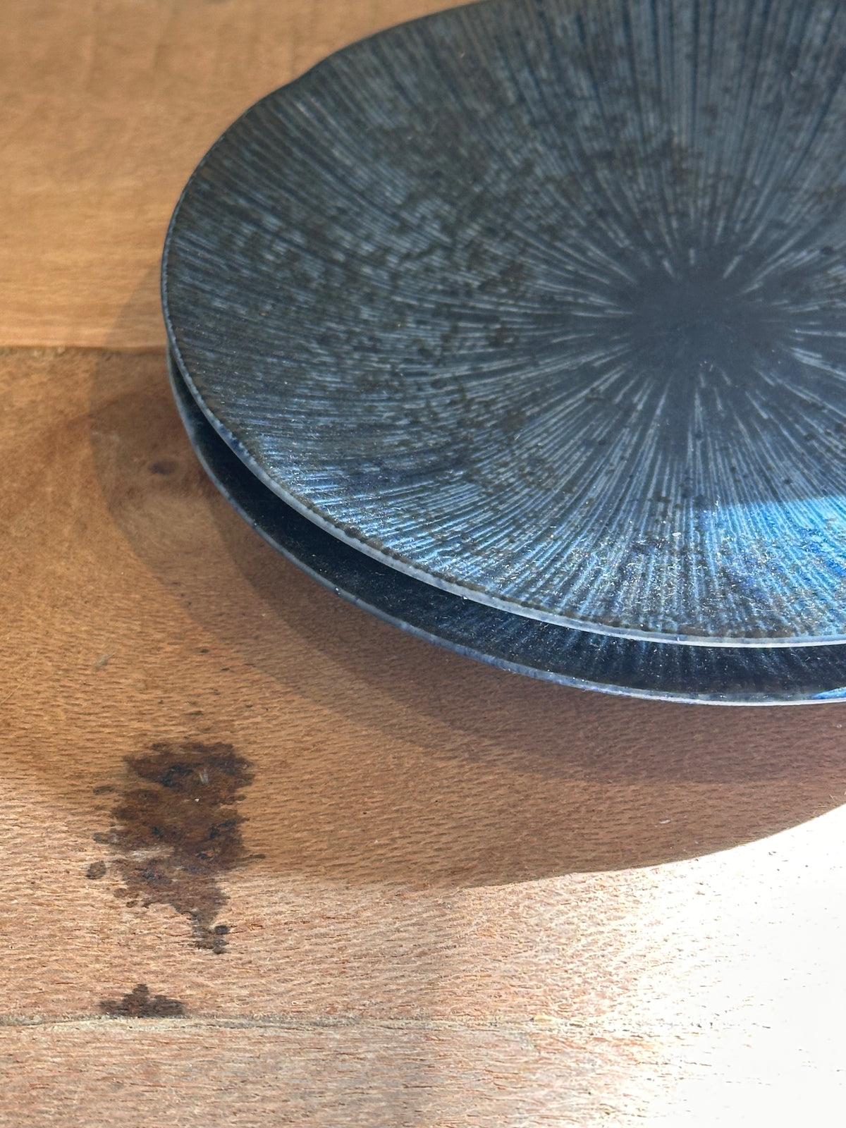Blue Vortex Plates
