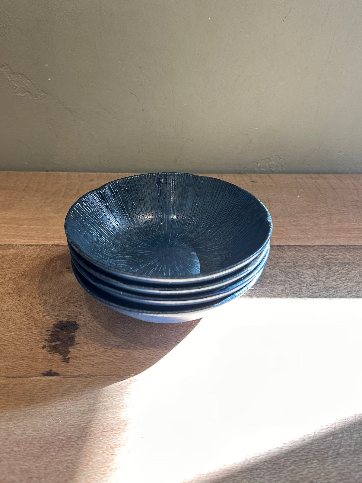 Blue Vortex Bowls