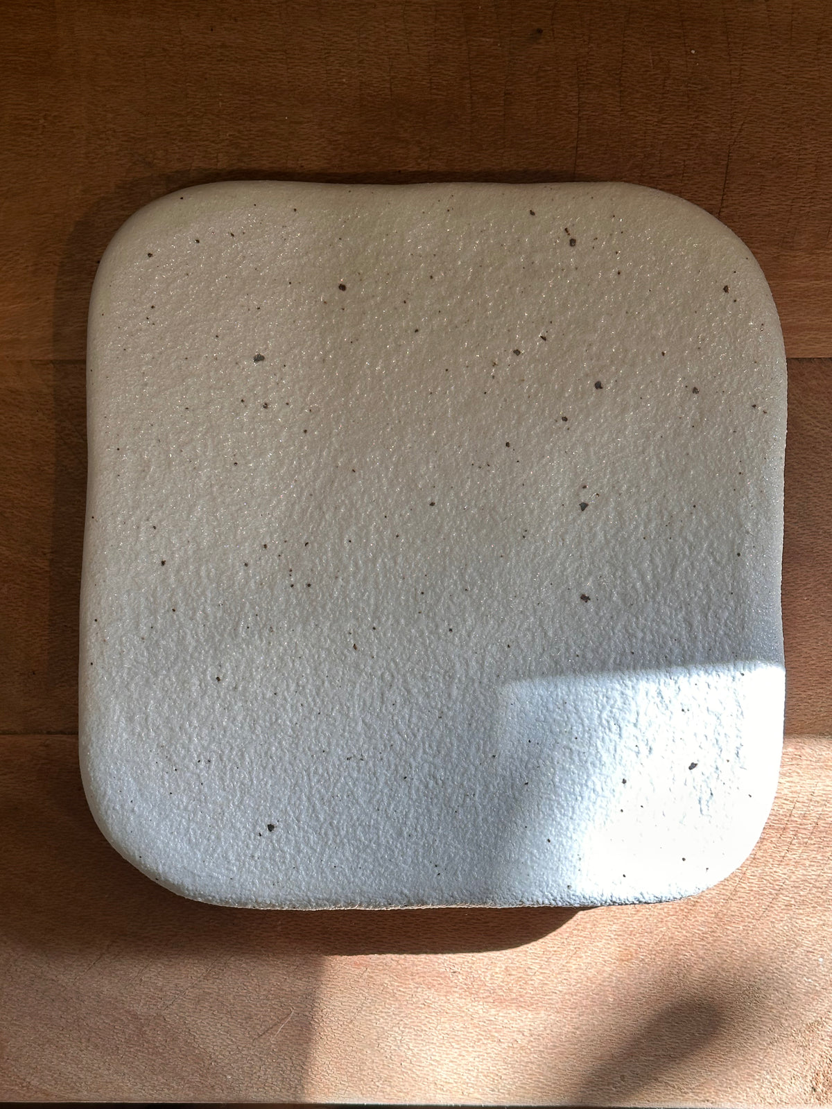 White Square Plate