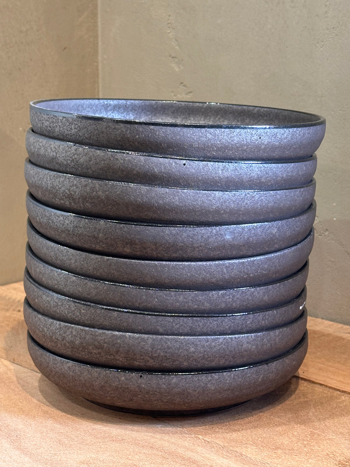 Earth Glaze Deep Wall Plates