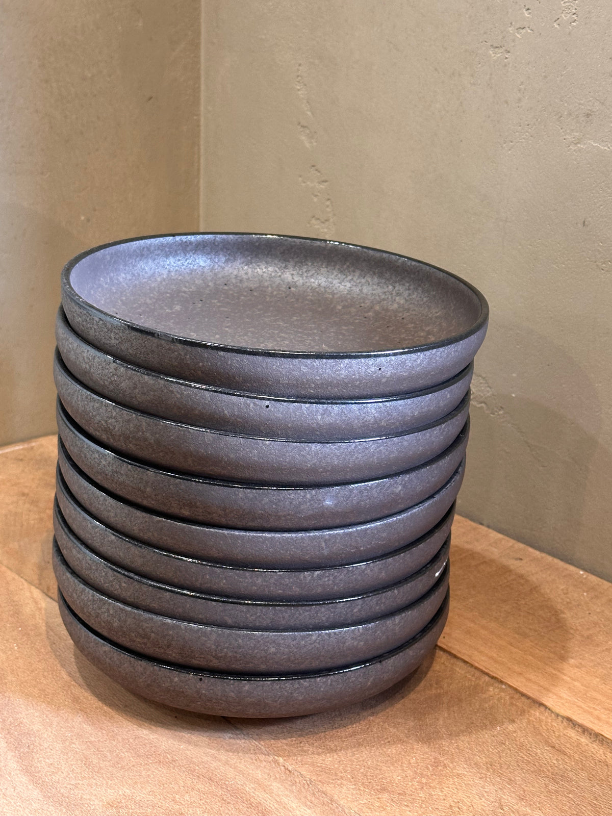 Earth Glaze Deep Wall Plates