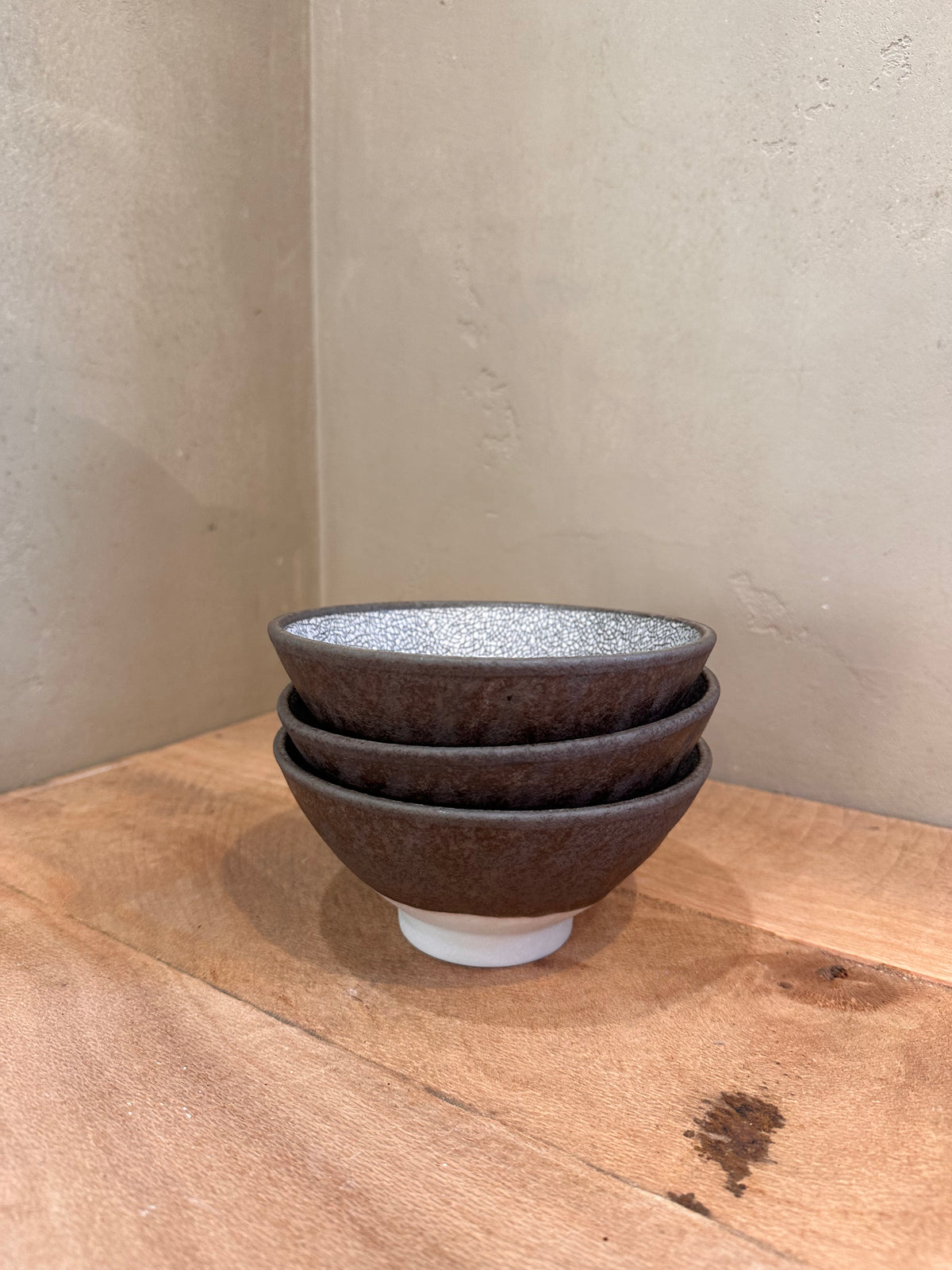 Crackle Side Bowl