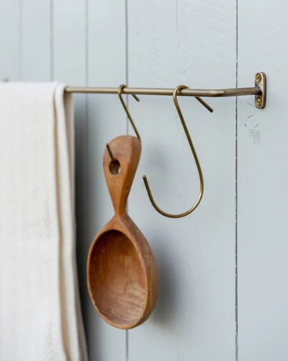 Brass Towel Bar Medium
