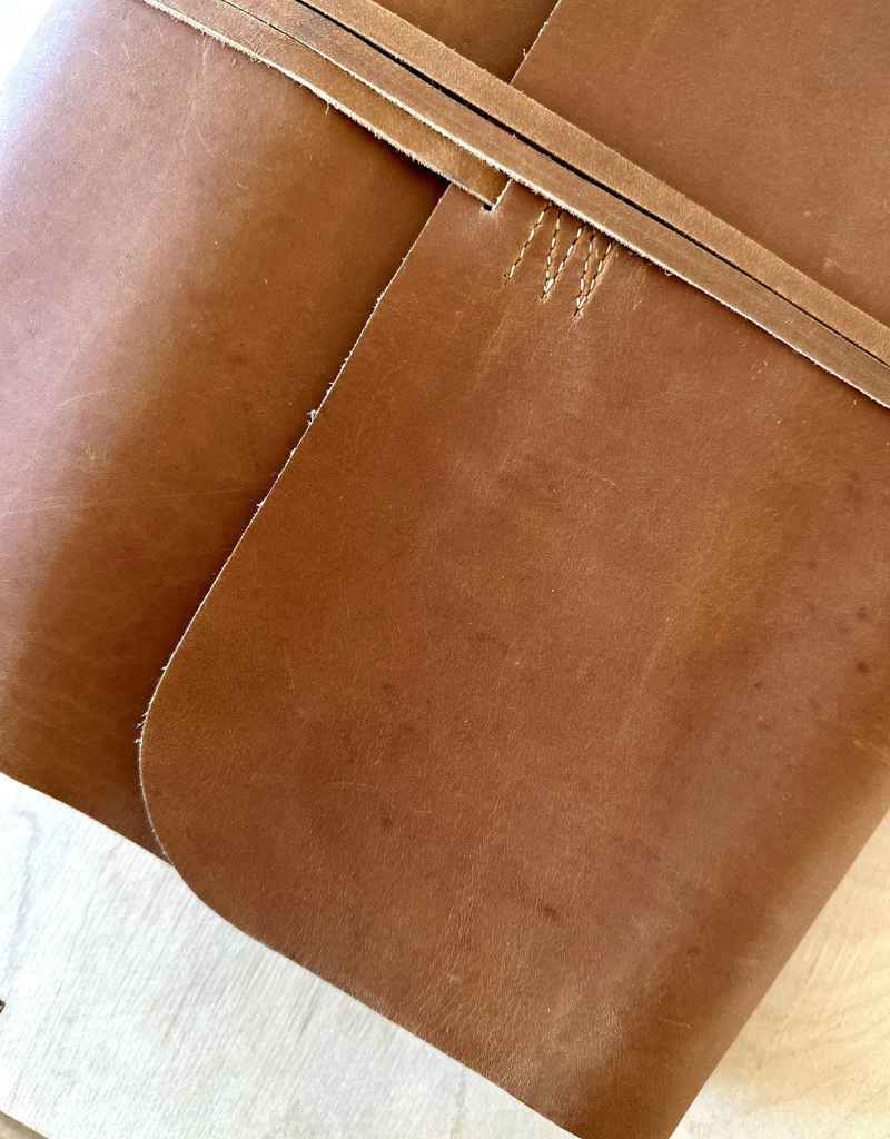 Uscha A4 Refillable Journal Brown