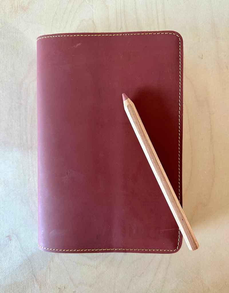 Uscha A5 Refillable Notebook Brown