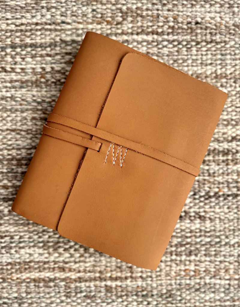 Uscha Travel Journal in Tan Colour