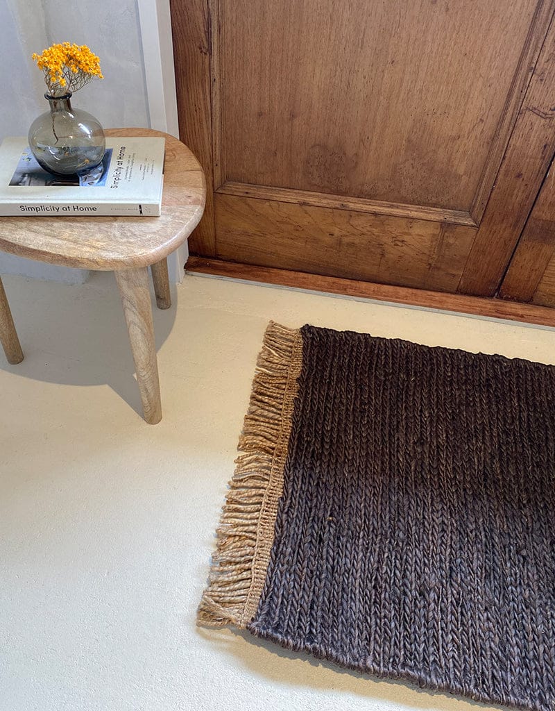 Uscha_Jute_Doormat_Charcoal_Black