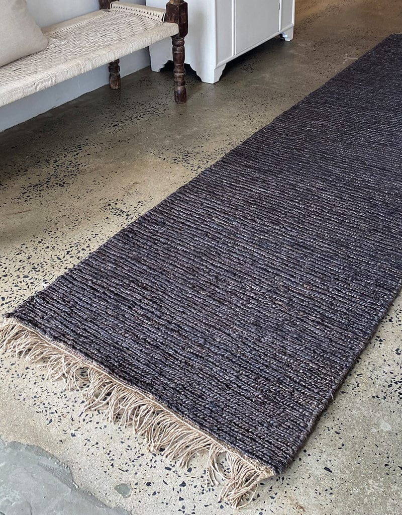 Uscha_Jute_Hall_Runner_Charcoal_Black