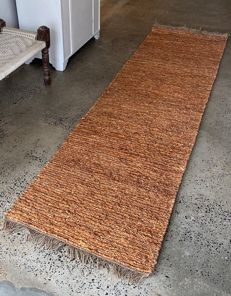 Uscha_Jute_Hall_Runner_Rust