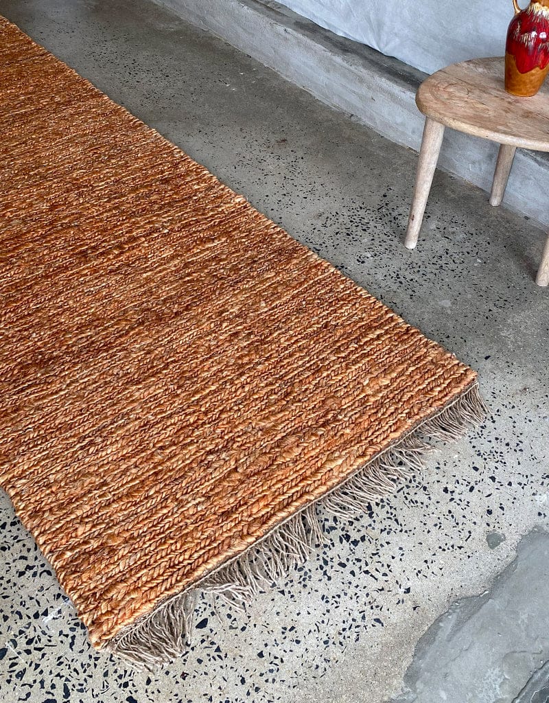 Uscha_Jute_Hall_Runner_Rust