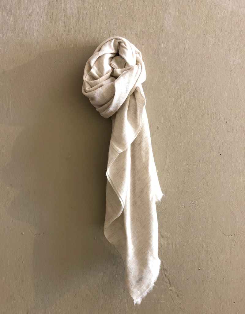 Cashmere scarf marl