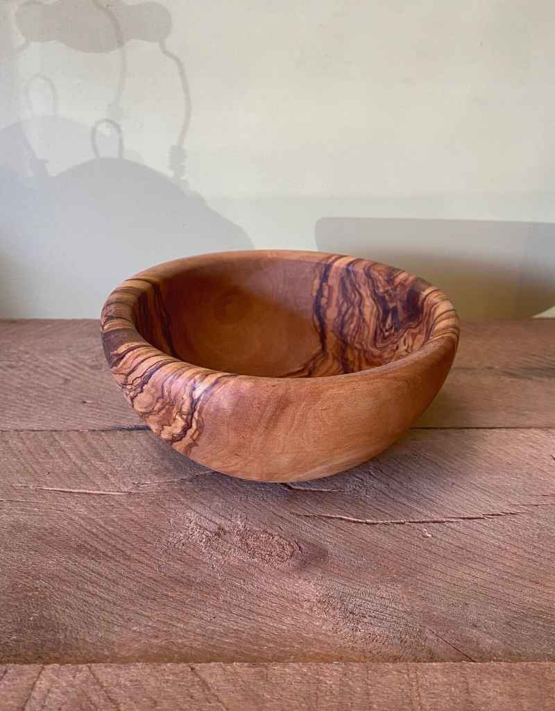 Small olive wood bowl